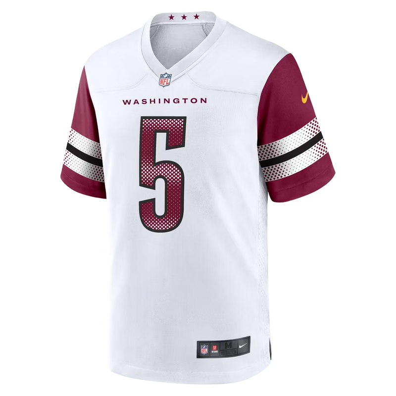 Jayden Daniels Washington Commanders Nike Player Game Jersey - White