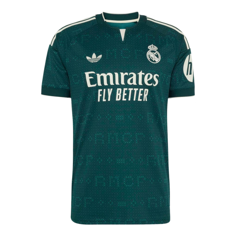 Jersey Dark Green Patterned Custom Football Shirt (Ronaldo)