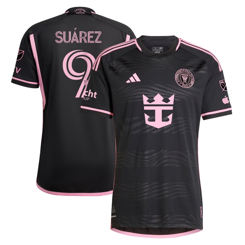 Luis Suárez Inter Miami CF Adidas 2024 La Noche Authentic Player Jersey - Black Adidas