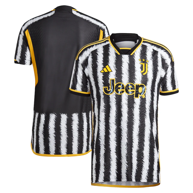 Juventus Adidas 2023/24 Home Authentic Jersey - Black