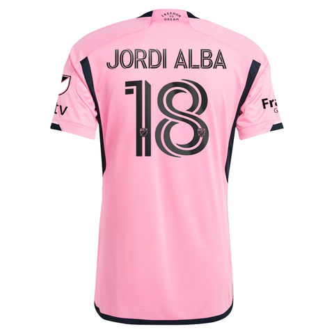 Jordi Alba Ramos Inter Miami CF Adidas 2024 2getherness Player Jersey - Pink Adidas