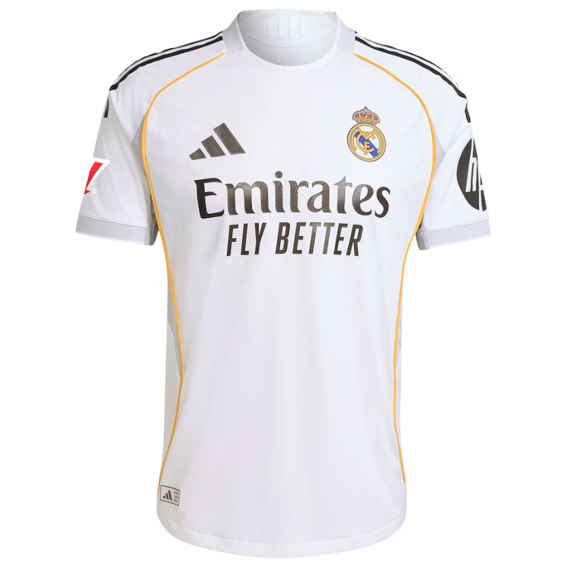 Jude Bellingham Real Madrid adidas 2025/26 Home Authentic Jersey - White Adidas
