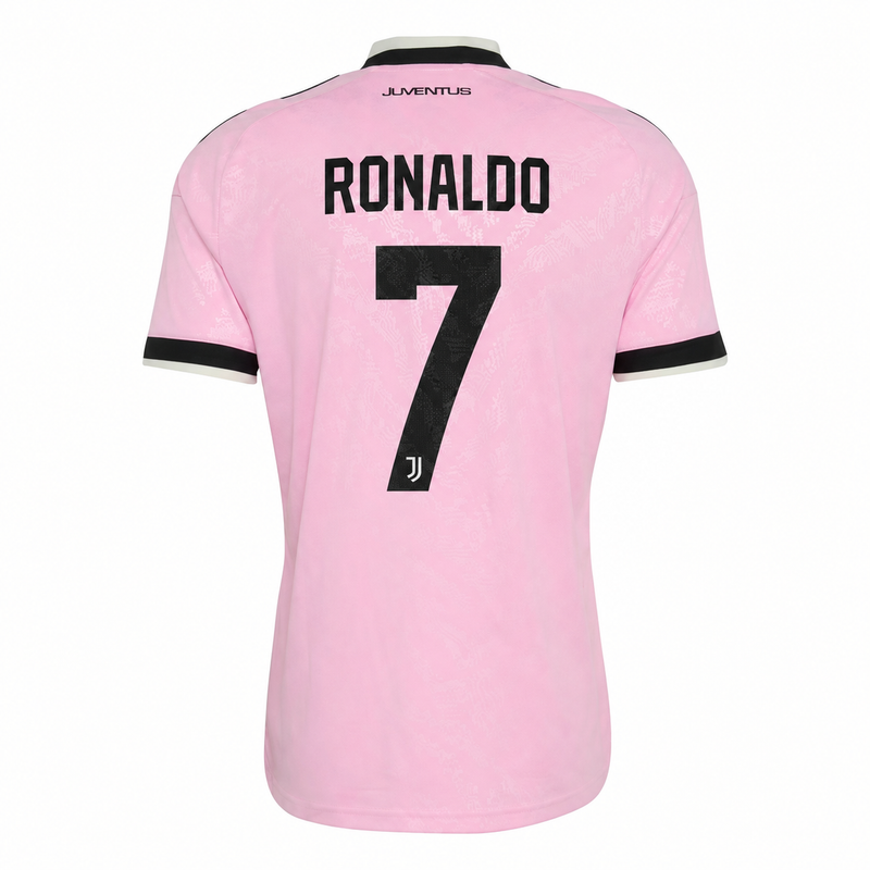 Juventus 2026/27 Away Jersey - Pink (C. RONALDO 7)