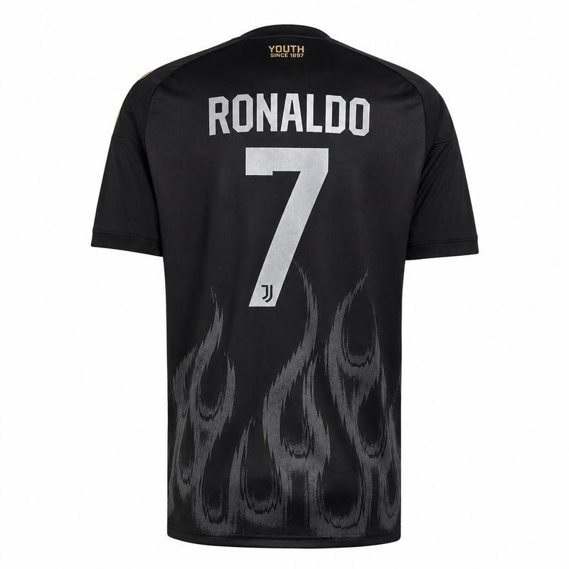Juventus  2026/27 Third Jersey - Black (C. RONALDO 7)
