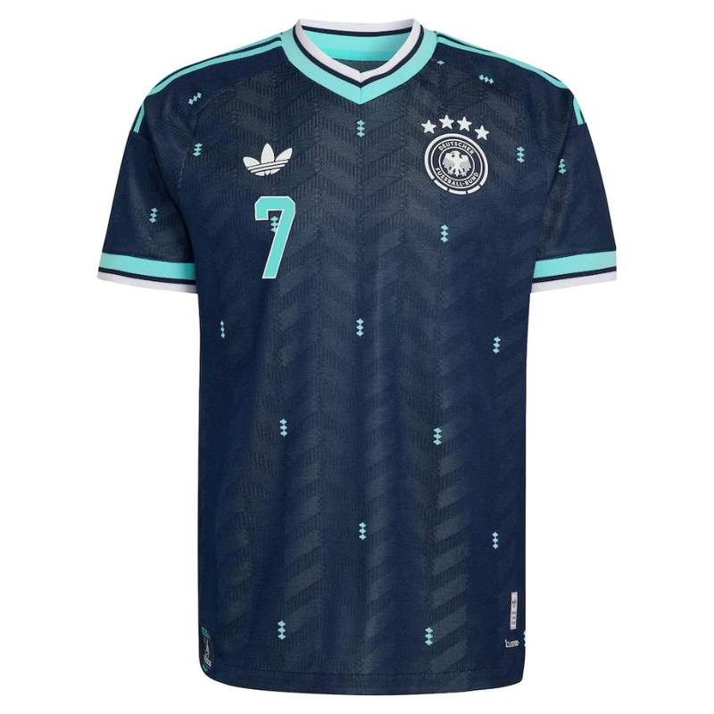 Kai Havertz Germany National Team adidas 2026 Away On-Field Jersey - Navy