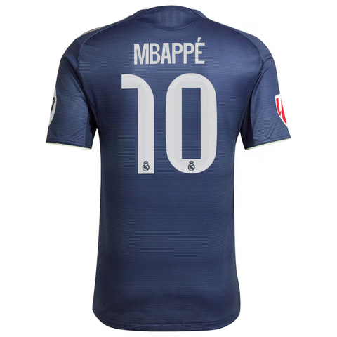 Kylian Mbappé Real Madrid adidas 2025/26 Away Authentic Player Jersey - Blue Adidas