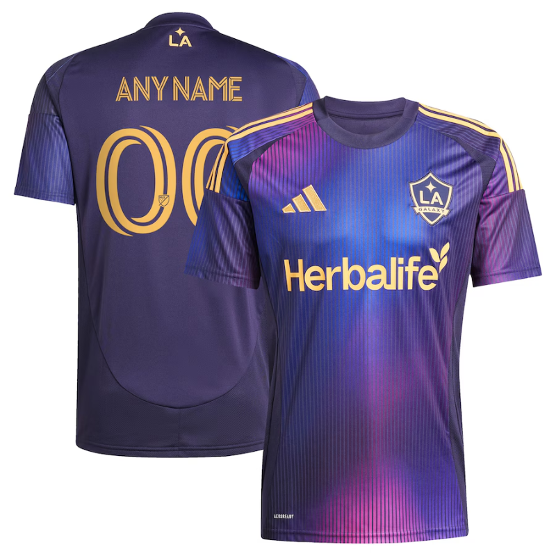LA Galaxy adidas 2025 RIZON Custom Jersey - Navy Adidas