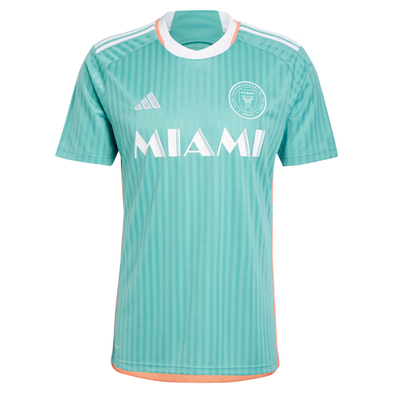 Lionel Messi Inter Miami CF adidas 2024 Archive Player Jersey - Aqua