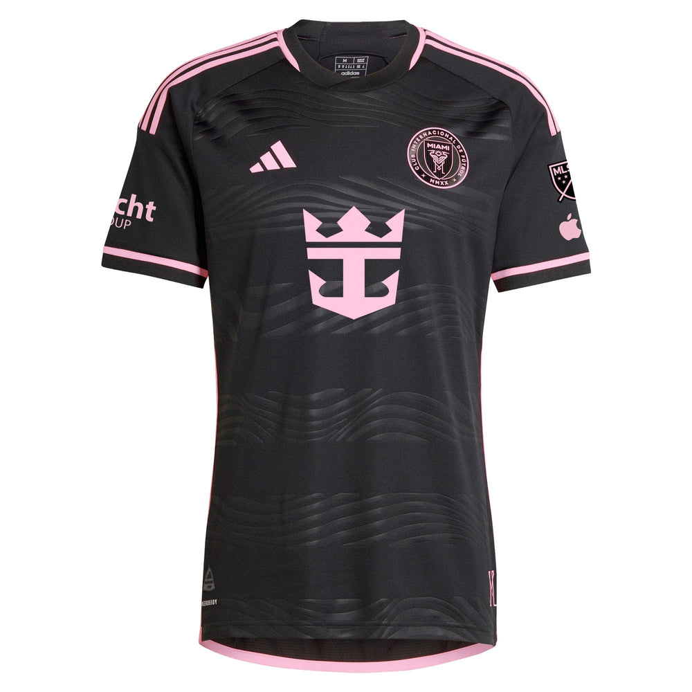 Lionel Messi Inter Miami CF adidas 2024 La Noche Authentic Player Jersey - Black Adidas