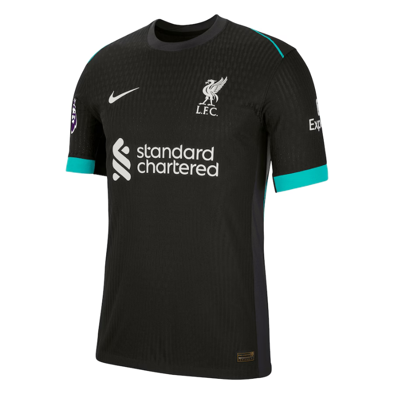 Liverpool Nike 2024/25 Away Custom Jersey - Forest Green Nike