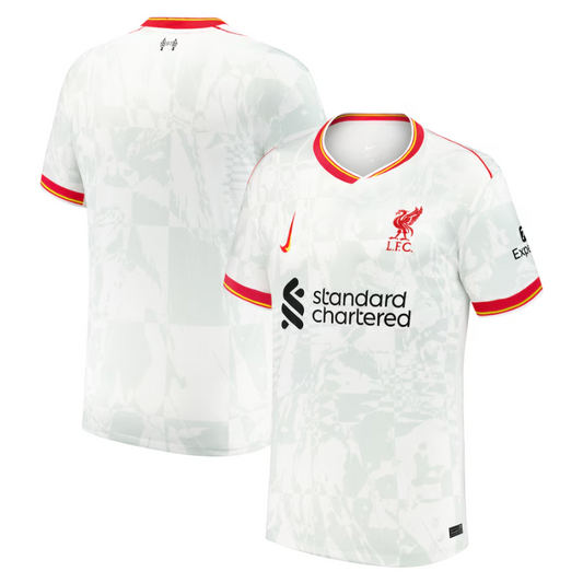 Liverpool Nike 2024/25 Third Custom Jersey - White