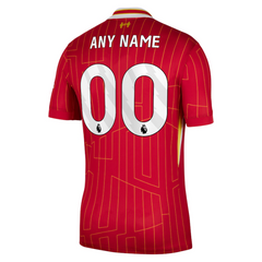 Liverpool Nike 2024/25 Home Custom Jersey - Red Nike