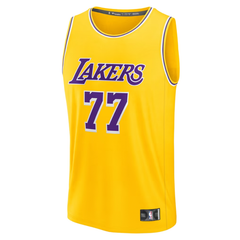 Los Angeles Lakers Gold & Purple Fastbreak Basketball Jersey (Dončić)