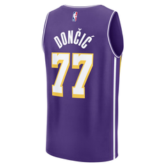 Los Angeles Lakers Purple & Gold Fastbreak Basketball Jersey (Dončić)