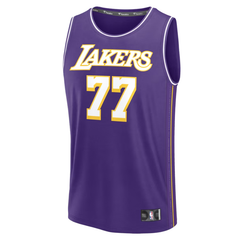 Los Angeles Lakers Purple & Gold Fastbreak Basketball Jersey (Dončić)