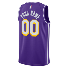 Los Angeles Lakers Purple & Gold Statement Edition Basketball Jersey