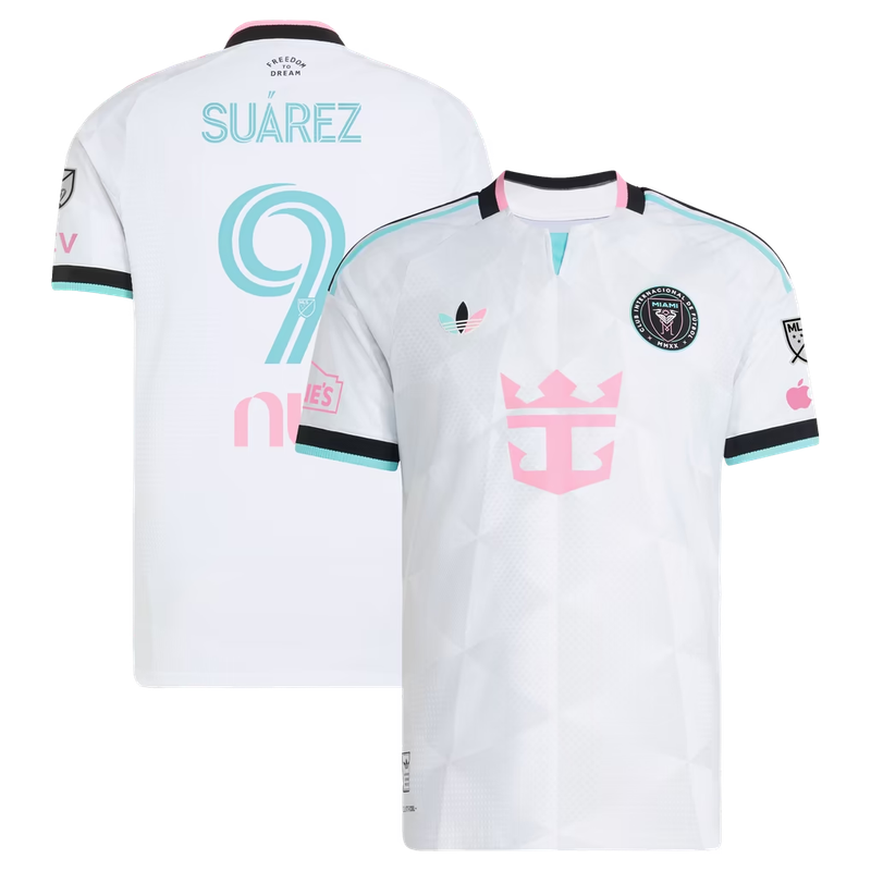 Luis Suárez Inter Miami CF White 2026 Third On-Field Jersey