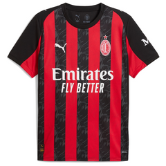Luka Modric AC Milan Puma 2025/26 Home Jersey - Red Puma
