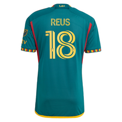 Marco Reus LA Galaxy adidas 2024 LA Kit Authentic Player Jersey - Green Adidas