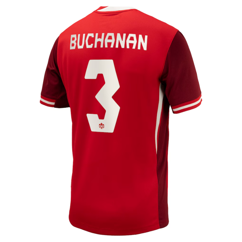 Men's Nike Red Canada Soccer 2024 Home Pick-A-Player Jersey