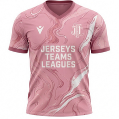 Men's Pink Marbled Football Shirt - Jersey Teams Leagues™