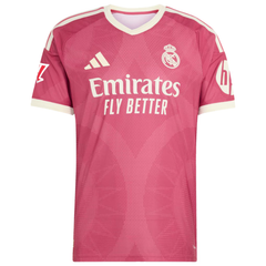Men's Pink & Off-White Soccer Jersey (Vini Jr)