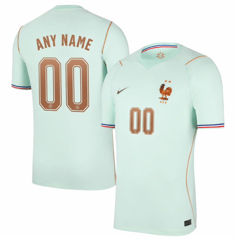 Men's Premium Mint Green Custom Football Shirt – Slim Fit Pro-Style Matchday Performance Top