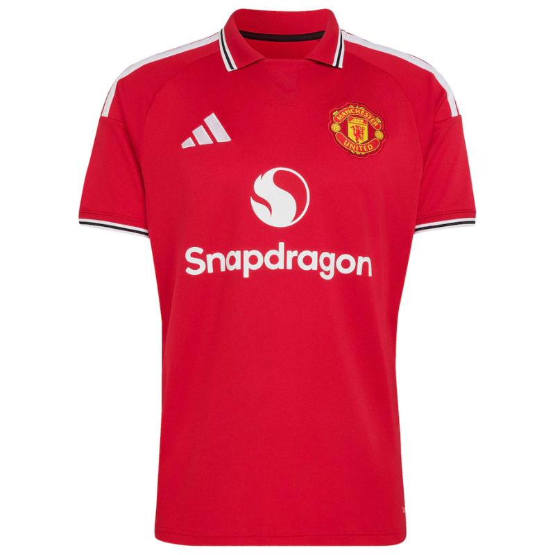 Men's Premium Red Polo-Style Custom Football Shirt – Regular Fit Matchday Performance Top