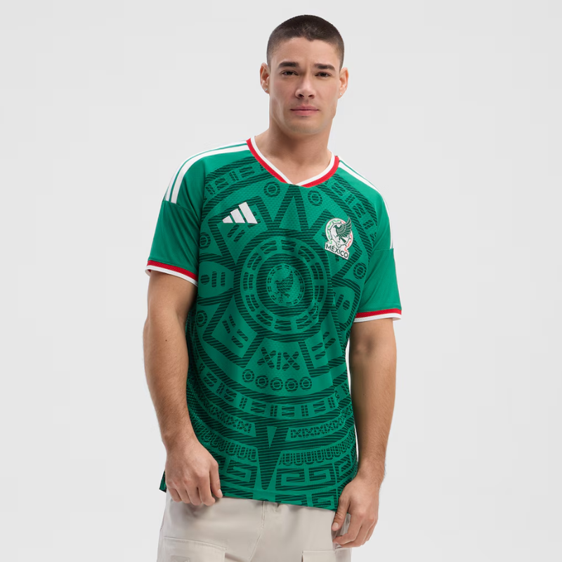 Mexico National Team adidas FIFA x World Cup 2026 Home On Field Authentic Jersey - Green