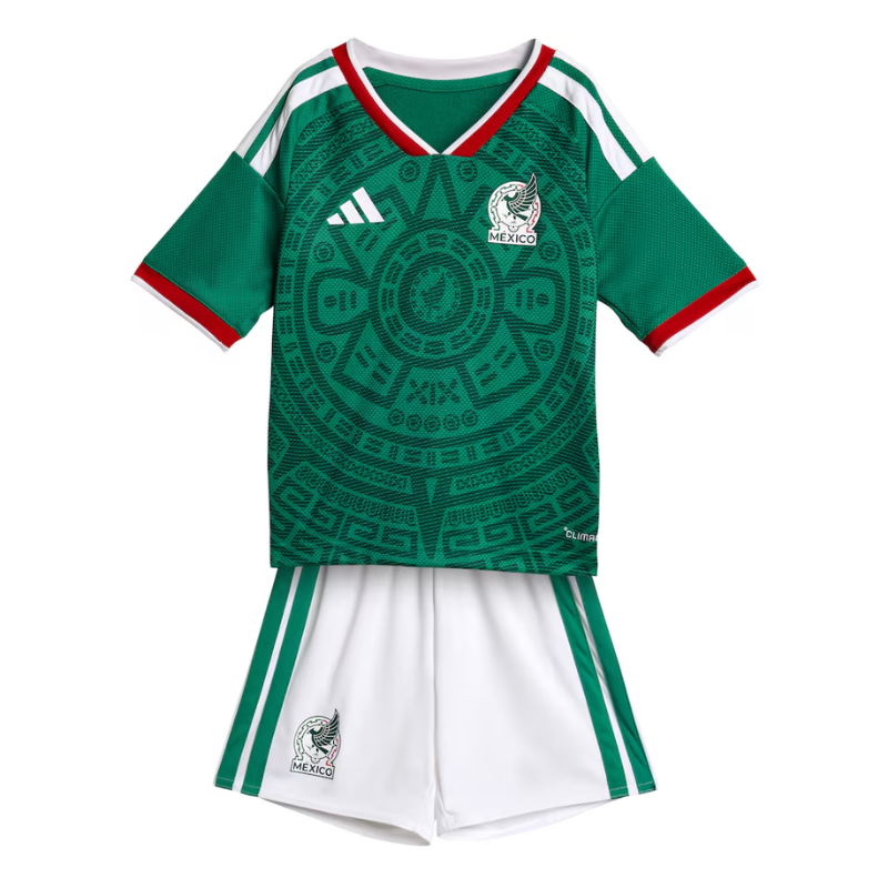 Mexico National Team adidas Toddler FIFA x World Cup Home 2026 Mini Kit - Green
