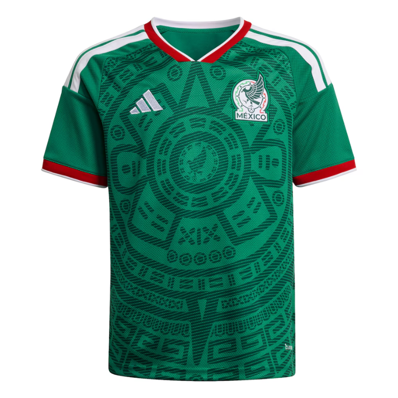 Mexico National Team adidas Youth FIFA x World Cup 2026 Home Jersey - Green
