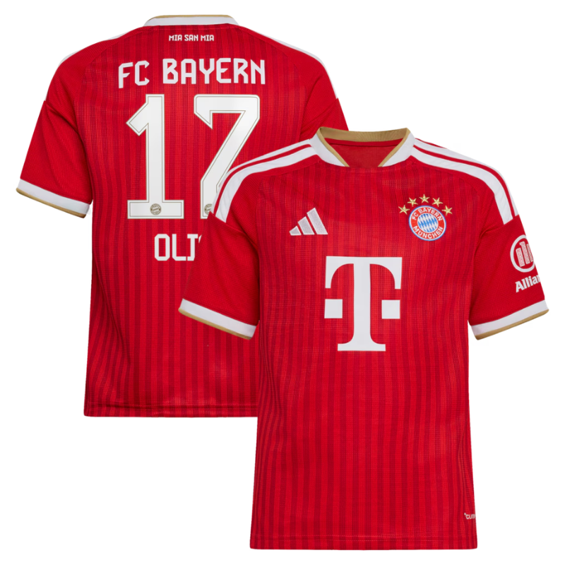 Michael Olise Bayern Munich adidas 2026/27 Home Jersey - Red