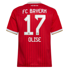 Michael Olise Bayern Munich adidas 2026/27 Home Jersey - Red