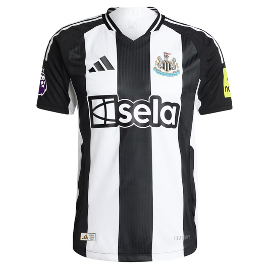Newcastle United adidas 2024/25 Home Authentic Jersey - Black
