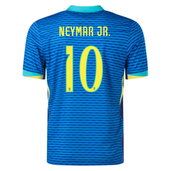 Neymar Jr Brazil National Team Nike 2024/2025 Home Match Jersey -Blue