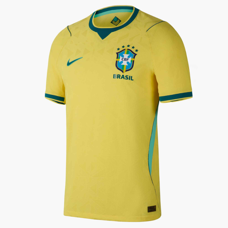 Neymar Jr Brazil National Team Nike 2026 Home Match Jersey - Yellow