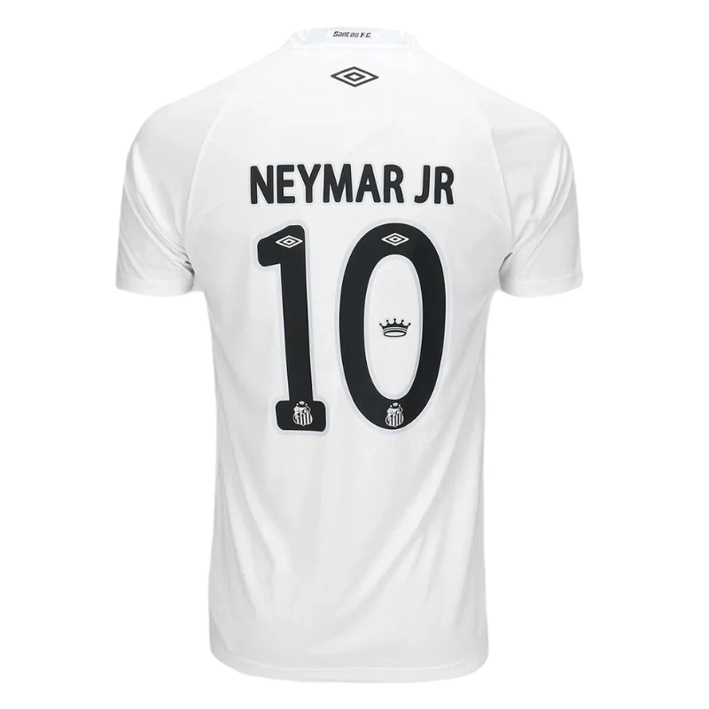 Neymar Jr Men's Santos FC 25/26 Home Jersey White