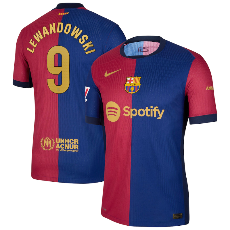 Robert Lewandowski Barcelona Nike 2024/25 Home Authentic Player Jersey - Royal Nike