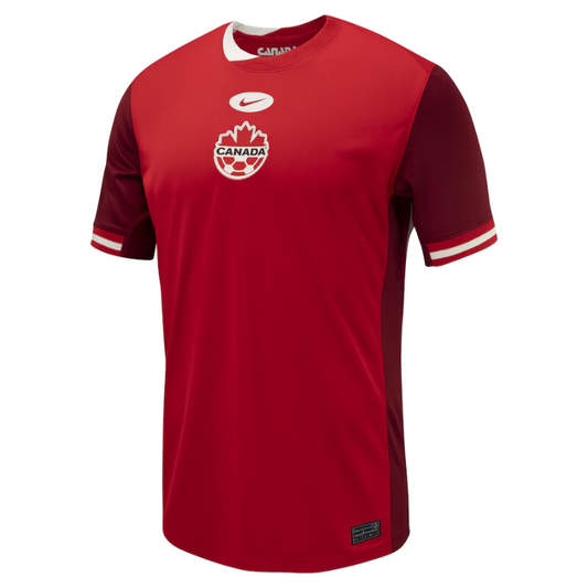 Nike Canada Soccer Men's Red 2024 Home Jersey - Nike