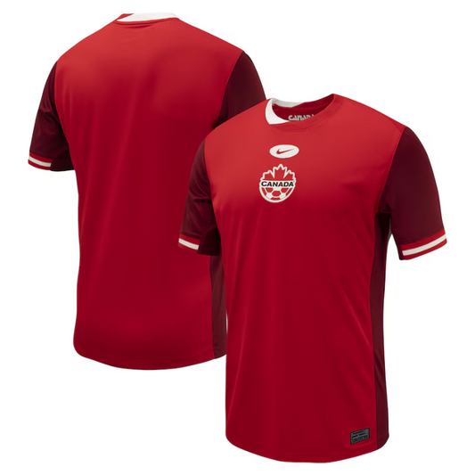 Nike Canada Soccer Men's Red 2024 Home Jersey - Nike