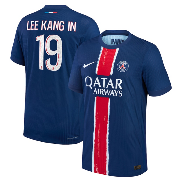 Nike Lee Kang In Paris Saint-Germain Navy 2024/25 Authentic Player Jersey