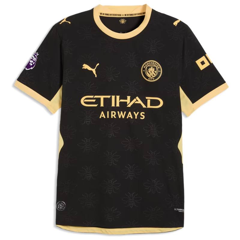 Phil Foden Manchester City 2026/27 Away On-Field Jersey - Black