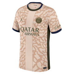 Presnel Kimpembe Paris Saint-Germain Jordan Brand 2023/24 Fourth Stadium Player Jersey – Tan Jordan Brand