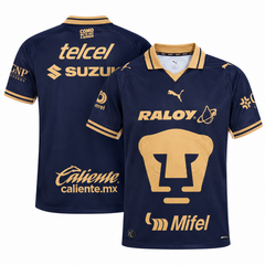 Pumas UNAM Navy & Gold Soccer Jersey 26/27 (Navy)