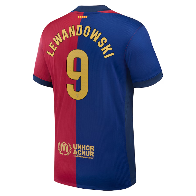 Robert Lewandowski Barcelona Nike 2024/25 Home Player Jersey - Royal Nike