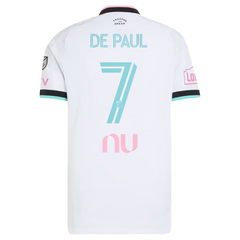 Rodrigo De Paul Inter Miami CF White 2026 Third On-Field Jersey