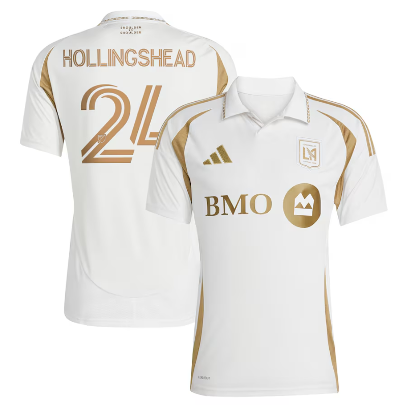 Ryan Hollingshead LAFC adidas 2025 Secondary Player Jersey - White Adidas