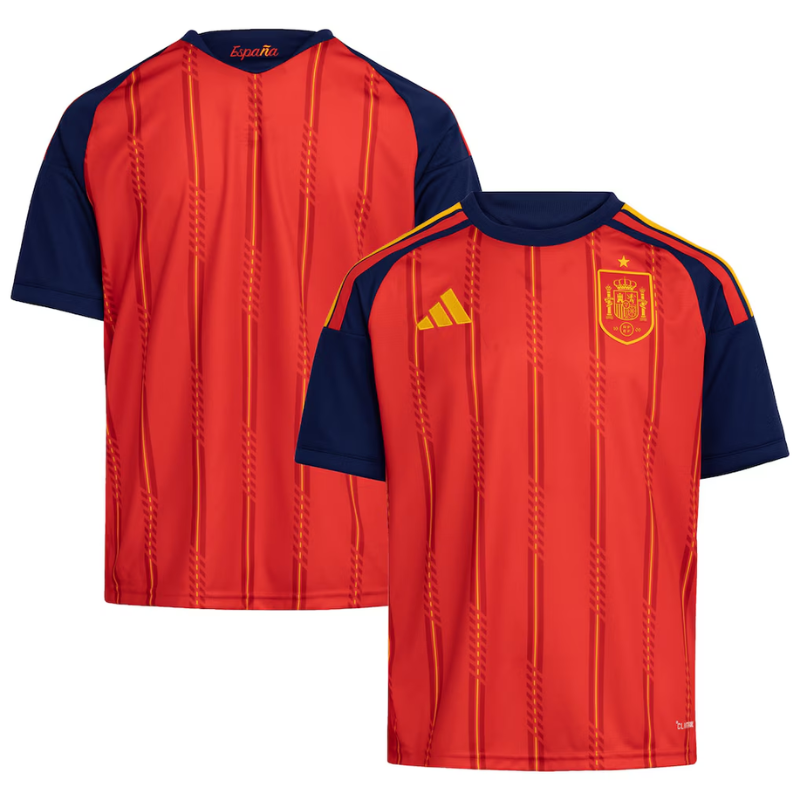 Spain National Team adidas Youth 2026 Home Jersey - Red