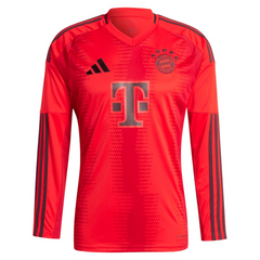 Thomas Müller Bayern Munich adidas 2024/25 Home Long Sleeve Player Jersey - Red Adidas