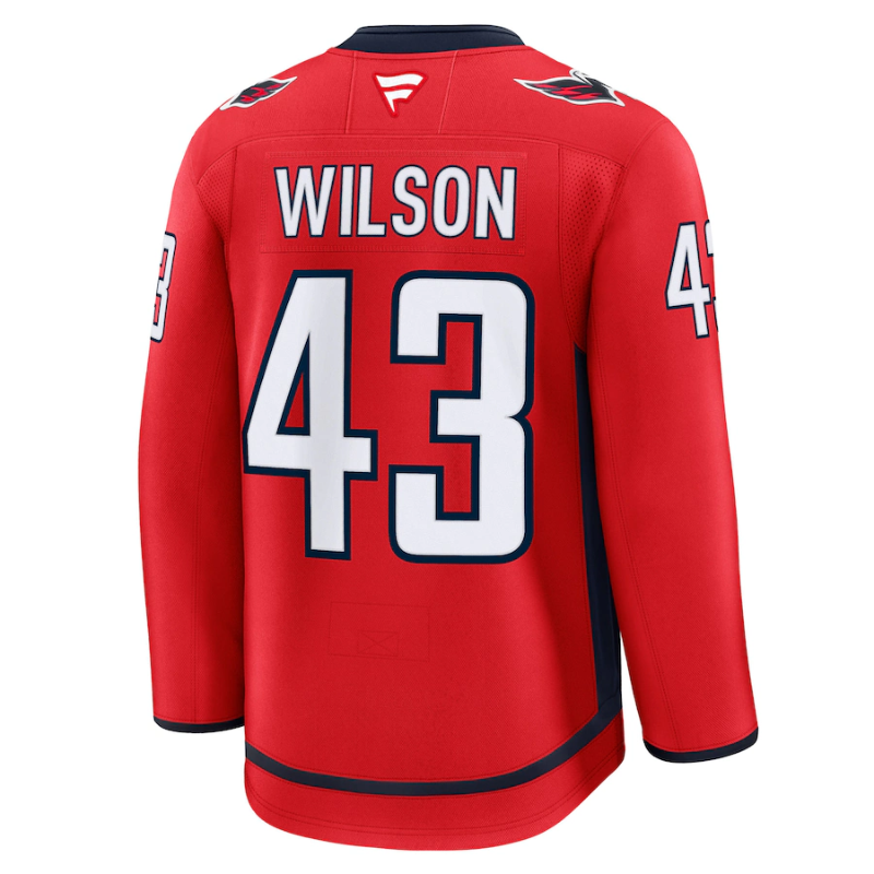 Tom Wilson Washington Capitals Fanatics Home Premium Jersey - Red